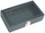 Small Clear Glass Top Lid with Metal Claps Display Tray - 8 1/8" x 4 3/4" x 2"H