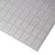 Corner of a sheet of 5/16" x 1/2" Small Rectangular Self Adhesive Plain Label 