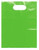 Lime 9" x 12" Patch Handle Bags (100 Bags/Pk)