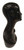 Black Elegant Female Mannequin Head Stands Right Side View