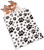 50 Bags of our Paw Print Paper Bags, Pet Gift Bags with Paw Prints, great for treats, store sales, party favors, animal theme events, promotions, and more.