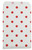 Red Polka Dot Pattern Paper Bags - 4" x 6" -100Bags/Pack