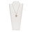 White 8 7/8"H Necklace Display with Easel