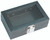 X-Small Glass Top Lid with Metal Claps Display Tray - 6" x 3 3/4" x 2"H