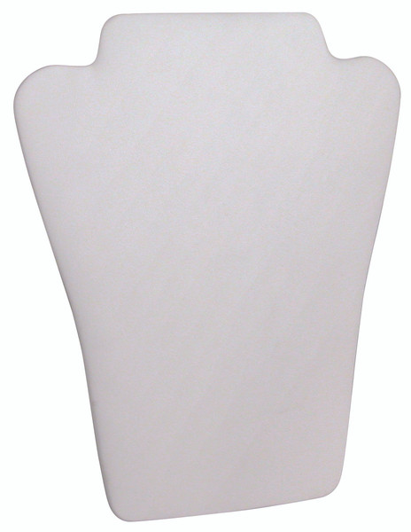 White 8 1/2"H Necklace Display with Easel