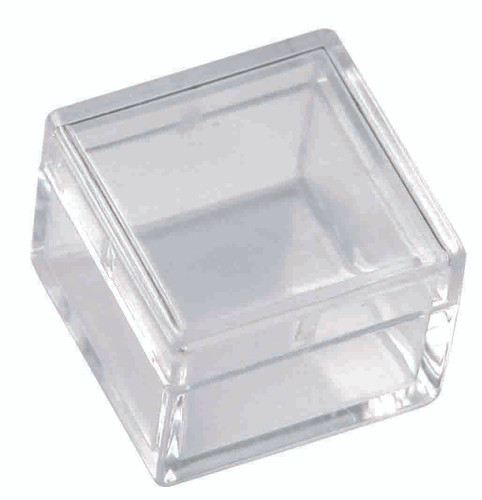 888 Display USA Acrylic Rectangular Box - 10 Boxes (2 x 1 x 3/4)