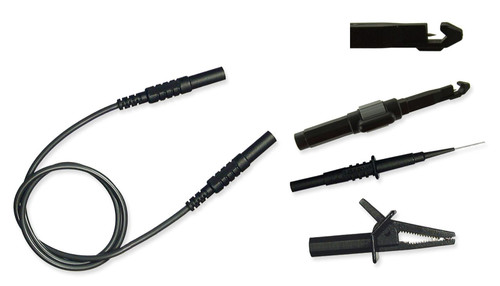 POWERHAND 4PC TEST LEAD KIT FOR PROBES