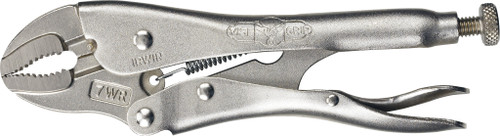 VISE GRIP 4" CURVE JAW LOCKING PLIERS WITH WIRE CUTTER - ORIGINAL