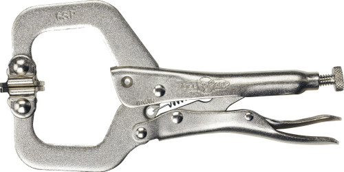 4" LOCKING C-CLAMPS WITH SWIVEL PADS