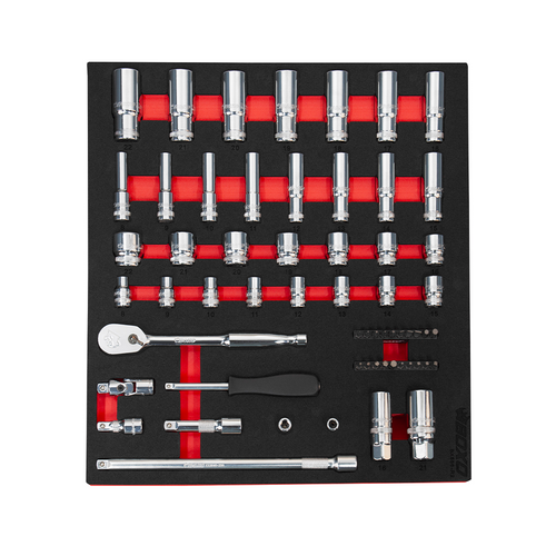 BOXO  3/8"60PC Master Socket Set