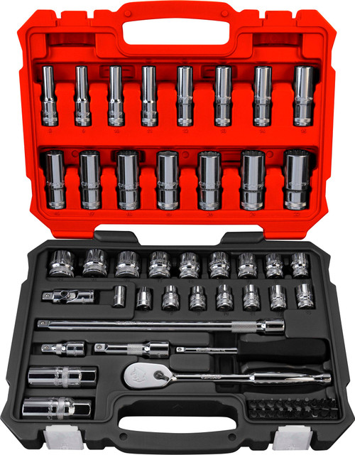 Boxo 60Pc 3/8" Socket Set In BMC