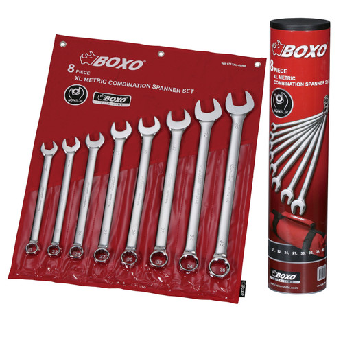 8PC XL COMBI SPANNER SET