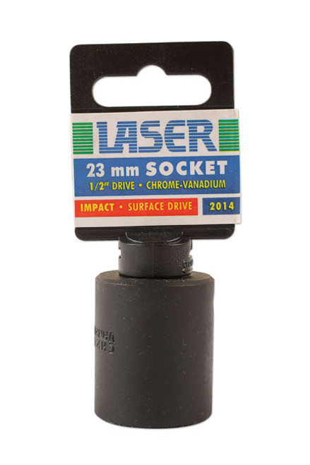 LASER 2014 1/2"Dr 23mm IMPACT SOCKET