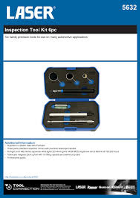 LASER 5632 INSPECTION KIT 6PC