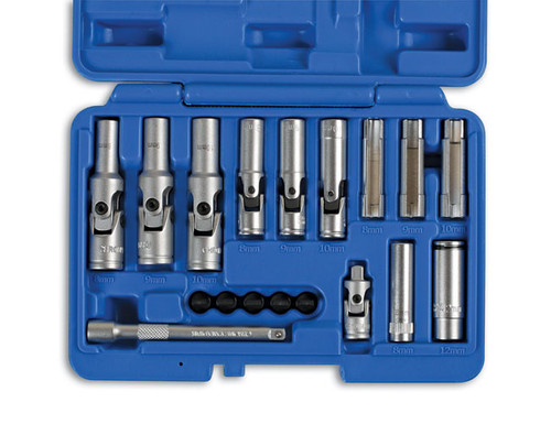 LASER 6424 THIN WALL GLOW PLUG SOCKET SET 18PC