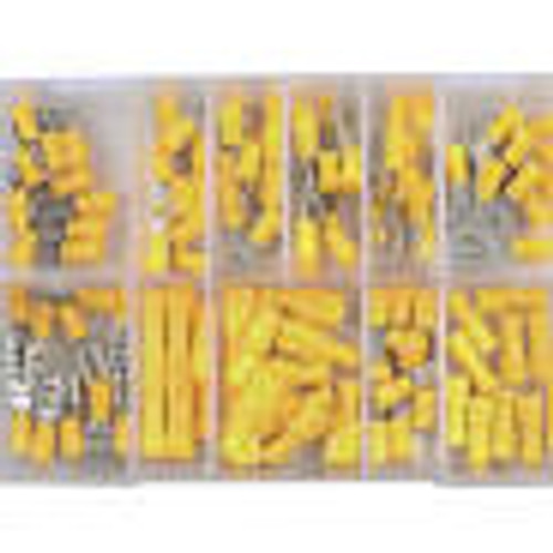 CONNECT 31852 ASS YELLOW TERMINALS 110PC