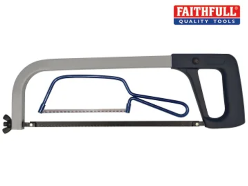 FAITHFULL HACKSAW + FREE JUNIOR H/SAW TWIN PACK