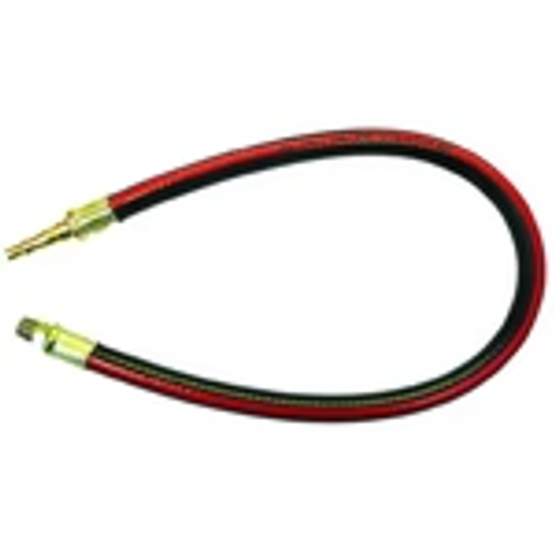 PCL HA2149 Anti Whip Hose 0.6m of 10mm i/d Hose, Standard Adaptor One End & Male Thread R 1/4 Other End