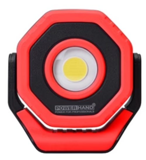 POWERHAND 700 LUMEN RECHARGEABLE POCKET FLOOD LIGHT-RED