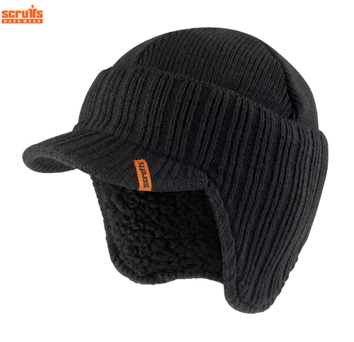 SCRUFFS PEAKED BEANIE HAT