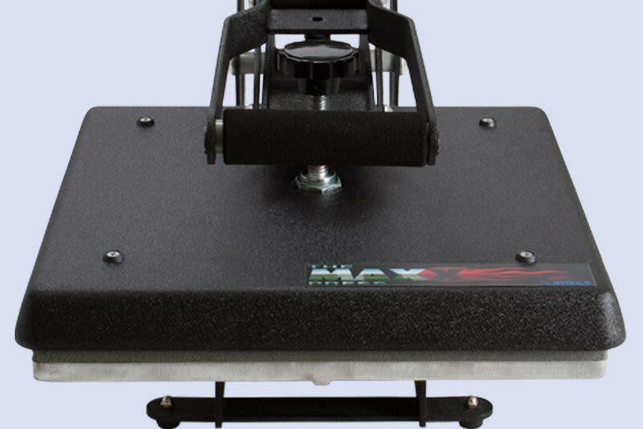 The MAXX Clam Heat Press by Stahls is a maximum value 15x15 heat press  for start-up businesses. - Epson SureColor & HP Printers - Dye Sub, DTG,  Sign, Photo & Giclee