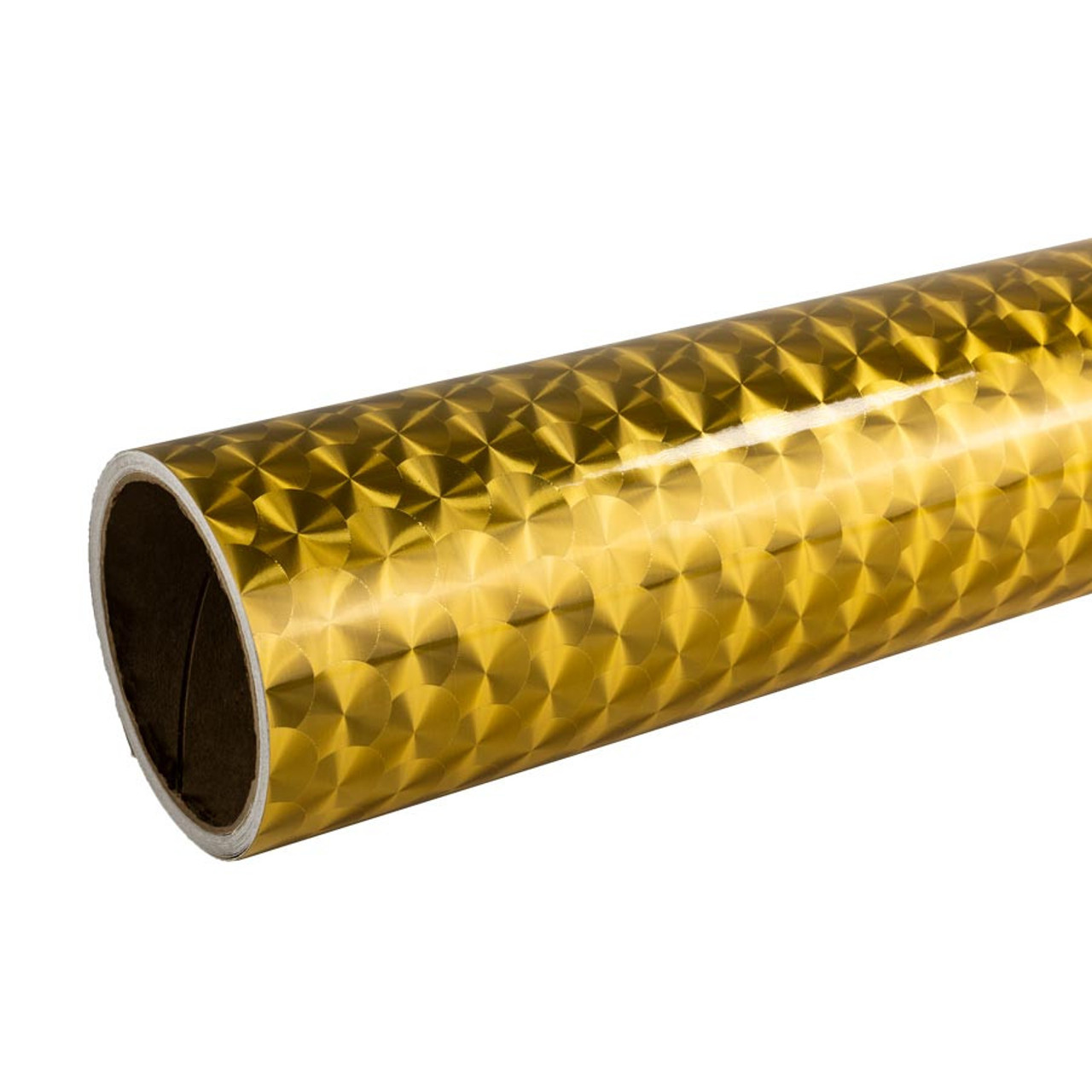 Nekoosa RTape VinylEfx Large Engine Turn Gold Adhesive Vinyl Film