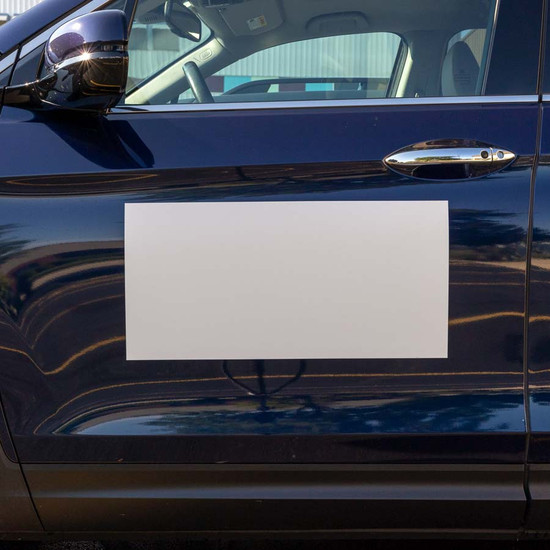 DigiMag Printable Magnetic Vinyl Sheet with standard squared corners.
