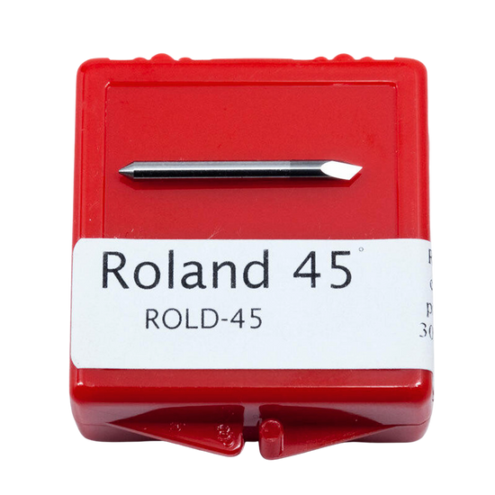 Roland 45° Vinyl Cutter Blade from Clean Cut Blade