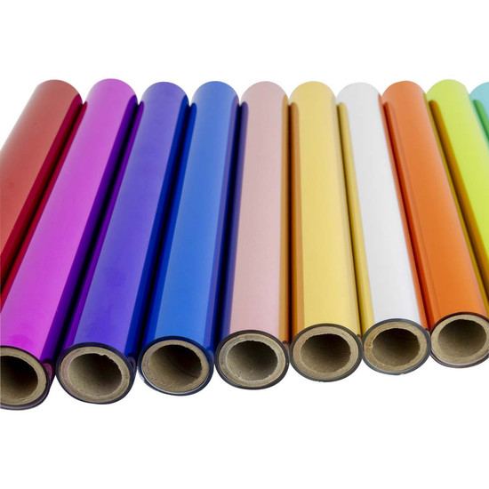 ChromaFuse Solid Color Textile Foil - 12" x 25 roll