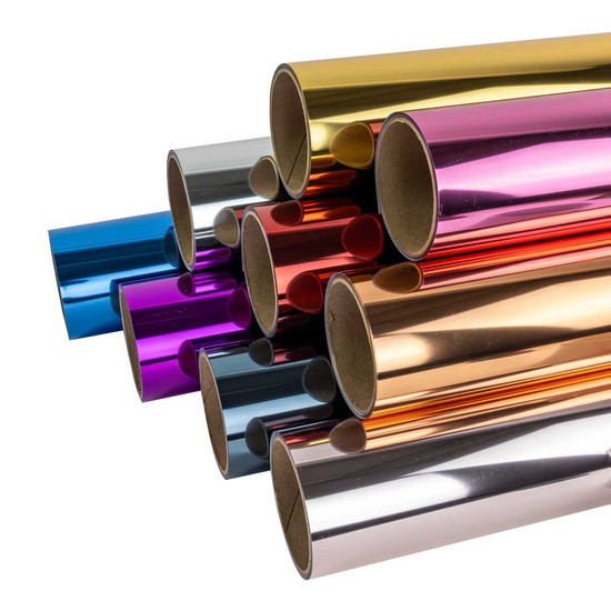 Siser Metal heat transfer vinyl in 20" wide rolls