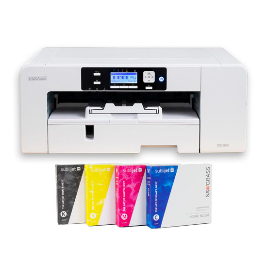 Sawgrass SG500 Sublimation Printer with standard SubliJet UHD Ink