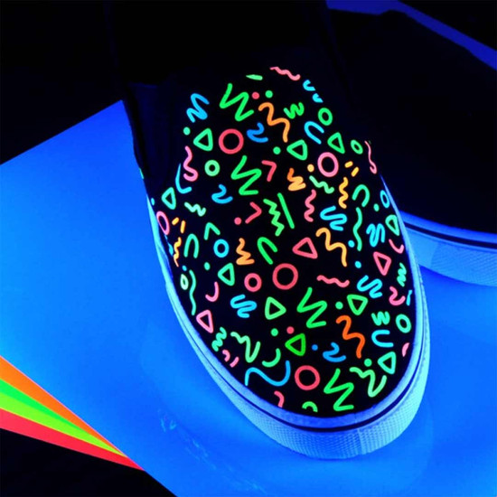 Siser Easy Glow HTV on shoes