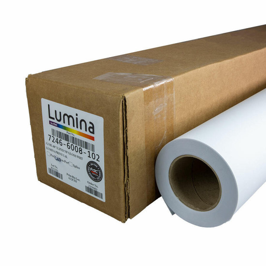 Lumina 7246 Series Economy Matte White Print Media