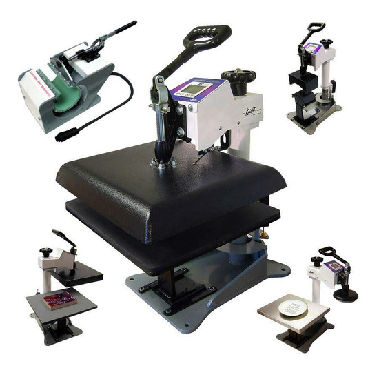 Geo Knight and Co Inc Geo Knight DC16 Digital Combo 14 x 16 Swing-Away Heat Press