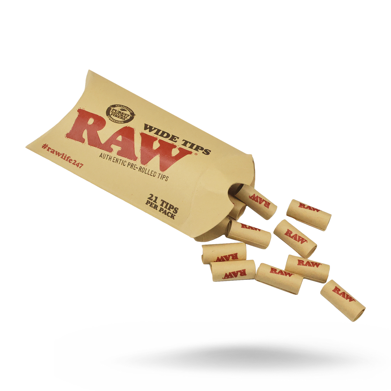 RAW Pre-Rolled Tips 20 ct.