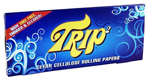 Trip Clear Rolling Papers King Size FunkyPiece Smoke Shop