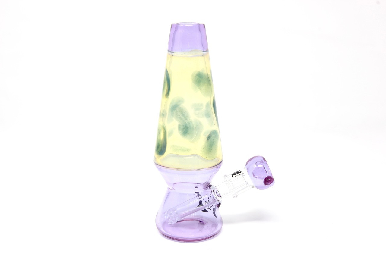 Purple Lava Lamp Bong FunkyPiece Smoke Shop