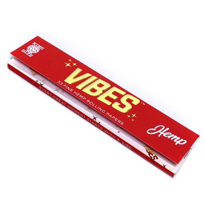 Vibes KS Hemp (Red) Papers Vibes KS Hemp (Red) Papers