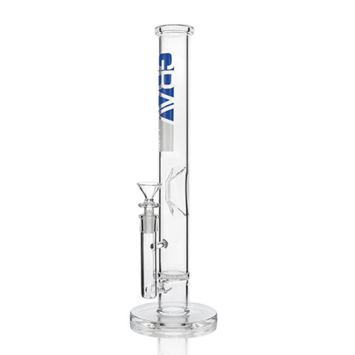 Grav 16" Straight Tube w/Honeycomb Disc - Clear