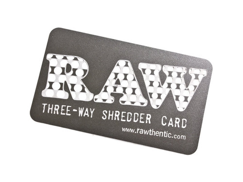 RAW Shredder Card w/Sleeve