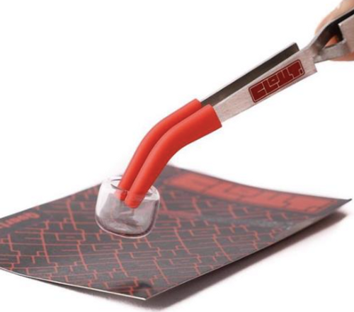 Clout Silicone Tipped Tweezers for Quartz Inserts