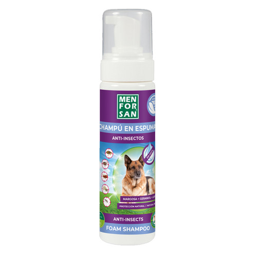 MENFORSAN CHAMPU ESPUMA ANTI-INSECTOS PERROS 200ML MENFORSAN CHAMPU ESPUMA ANTI-INSECTOS PERROS 200ML