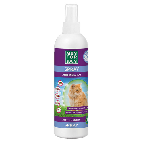 MENFORSAN SPRAY ANTI-INSECTOS PARA GATOS 250ML MENFORSAN SPRAY ANTI-INSECTOS PARA GATOS 250ML