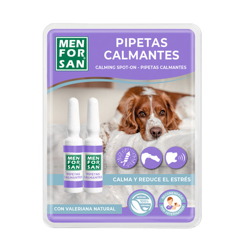 MENFORSAN PIPETAS CALMANTES PARA PERRO 2 UNIDADES MENFORSAN PIPETAS CALMANTES PARA PERRO 2 UNIDADES