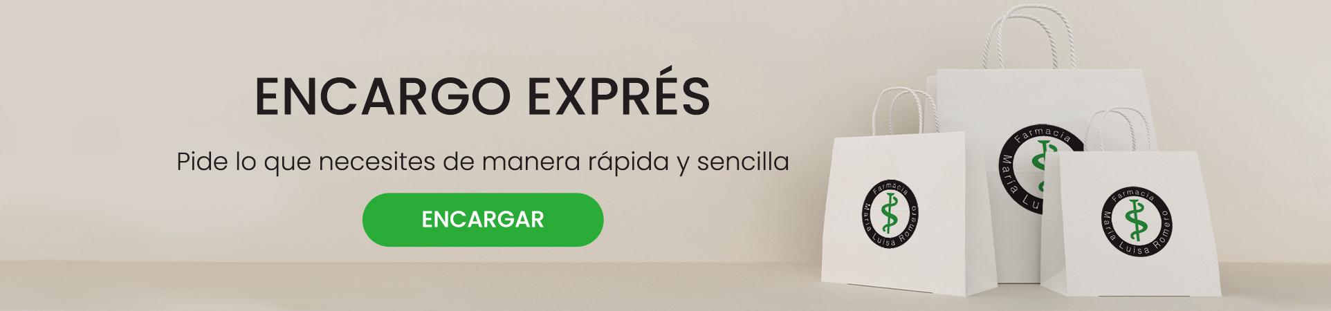 Encargo exprés en Farmacia Romero Isla en Cornellà de Llobregat