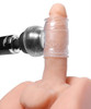 Ultimate Male Masturbation Wand Kit Wand and Sleeve Detail