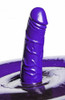 Purple Inflatable Seat with Vibrating Dong