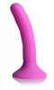 Pink Silicone Strap-On Dildo - Small