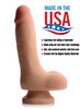 7 Inch Ultra Real Dual Layer Suction Cup Dildo (AF516)