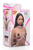 Miss Behaved Pink Chest Harness (packaged)